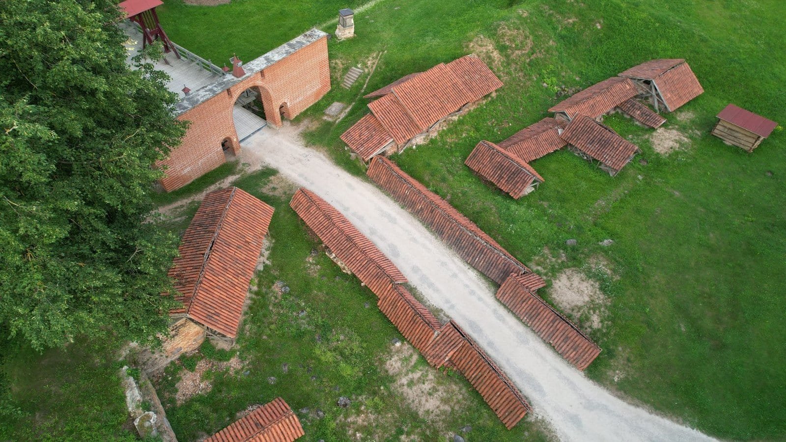 Biržų pilis - Aerial Photography